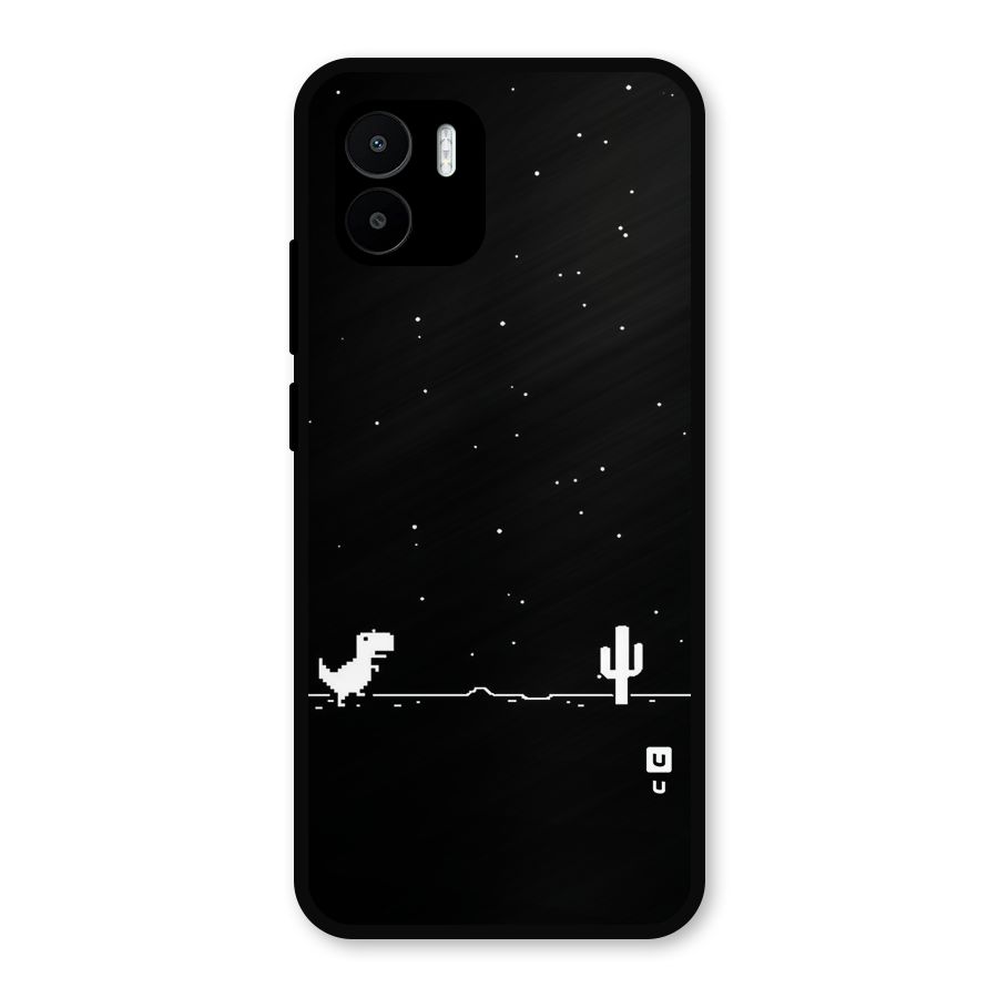 No Connection Night Metal Back Case for Redmi A2