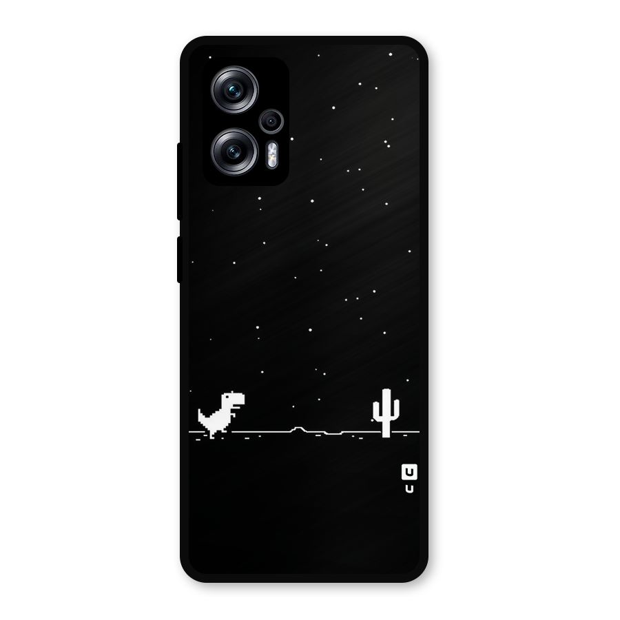 No Connection Night Metal Back Case for Redmi K50i