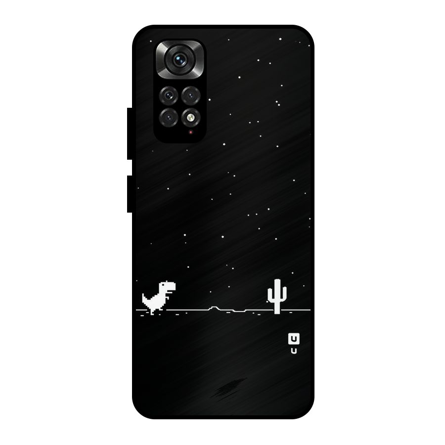 No Connection Night Metal Back Case for Redmi Note 11 Pro Plus 5G