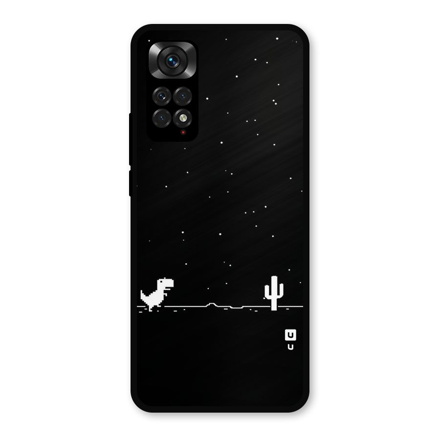 No Connection Night Metal Back Case for Redmi Note 11s