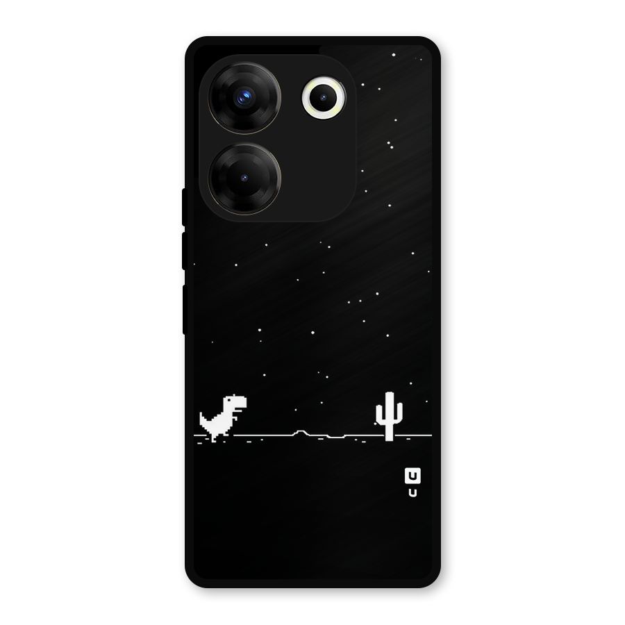 No Connection Night Metal Back Case for Tecno Camon 20