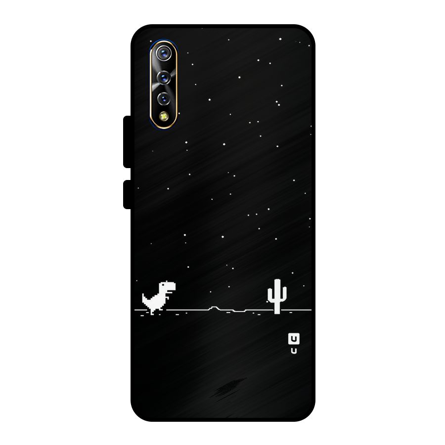 No Connection Night Metal Back Case for Vivo S1