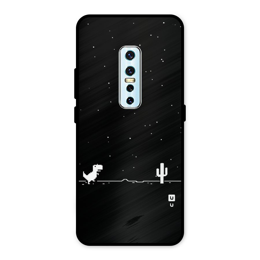 No Connection Night Metal Back Case for Vivo V17 Pro