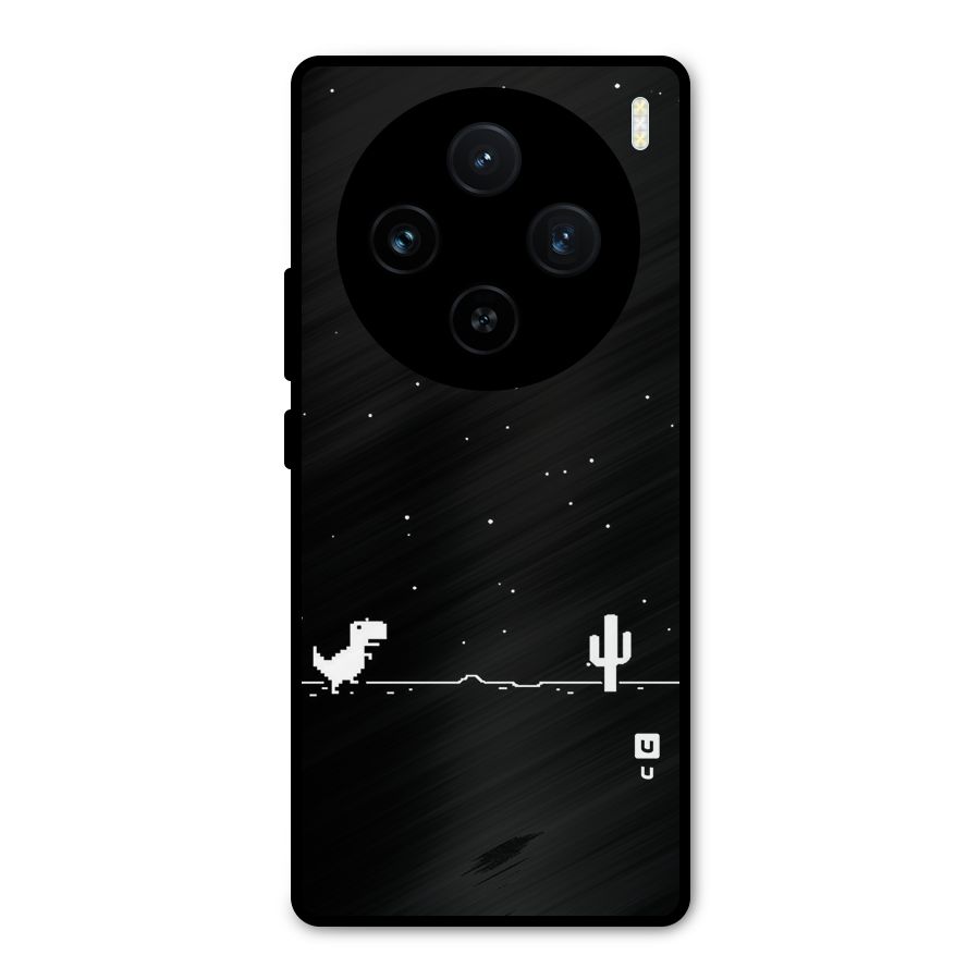 No Connection Night Metal Back Case for Vivo X100