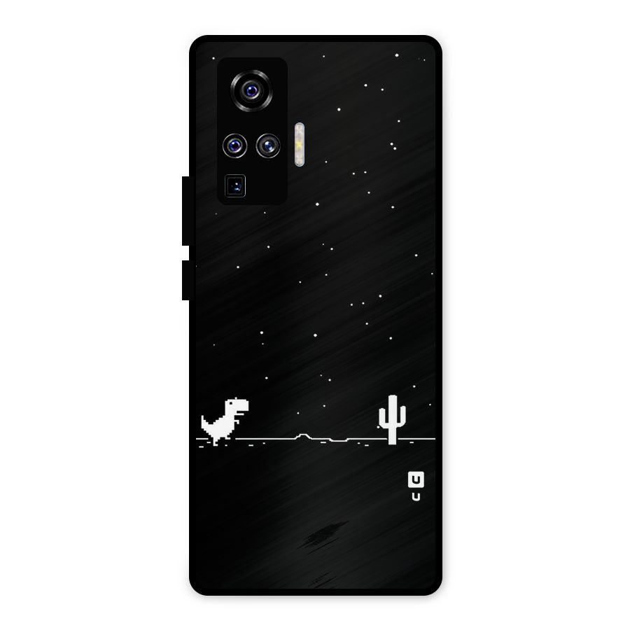 No Connection Night Metal Back Case for Vivo X50 Pro