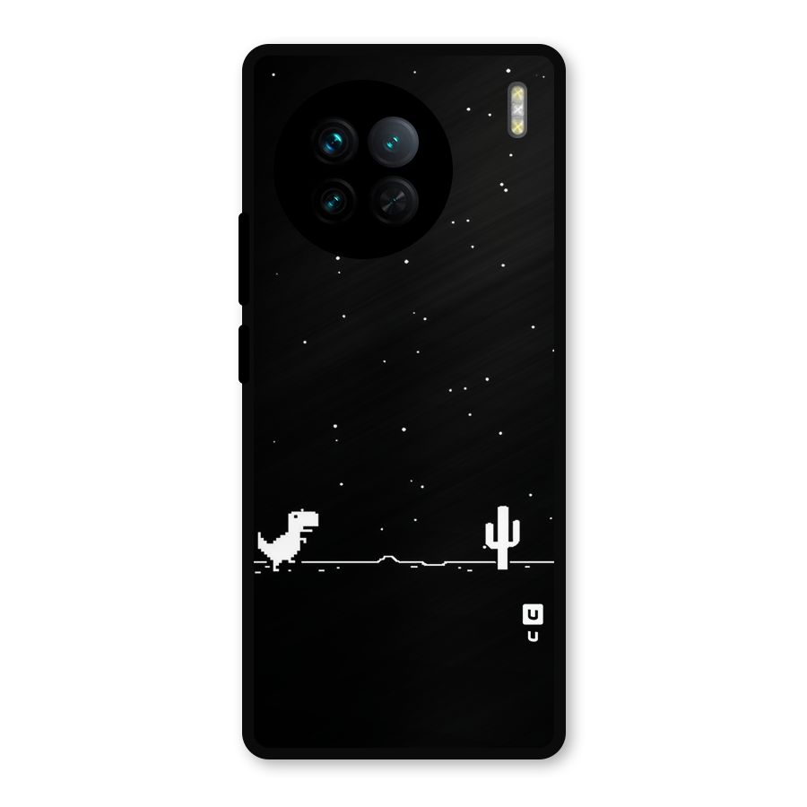 No Connection Night Metal Back Case for Vivo X90