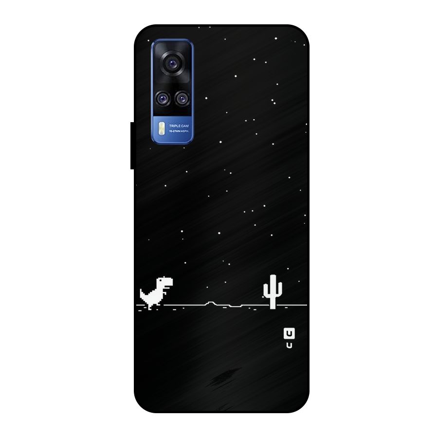 No Connection Night Metal Back Case for Vivo Y51