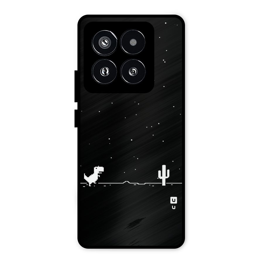 No Connection Night Metal Back Case for Xiaomi 14 Pro