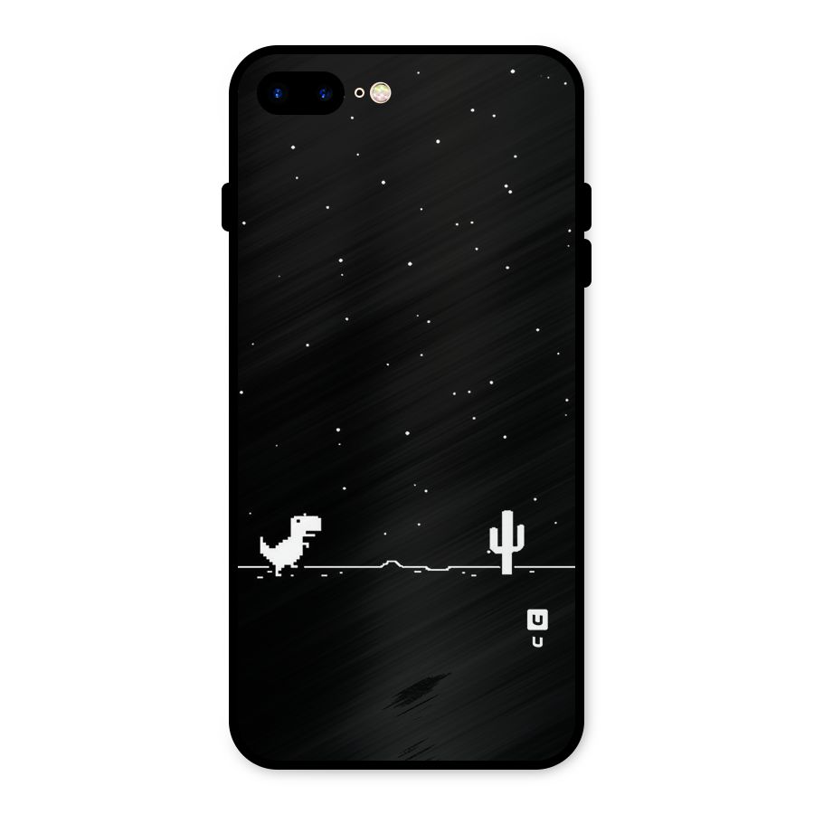 No Connection Night Metal Back Case for iPhone 7 Plus