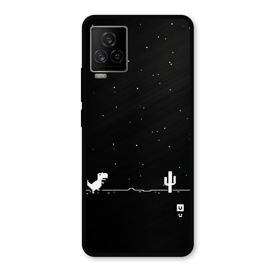 No Connection Night Metal Back Case for iQOO 7 Legend 5G