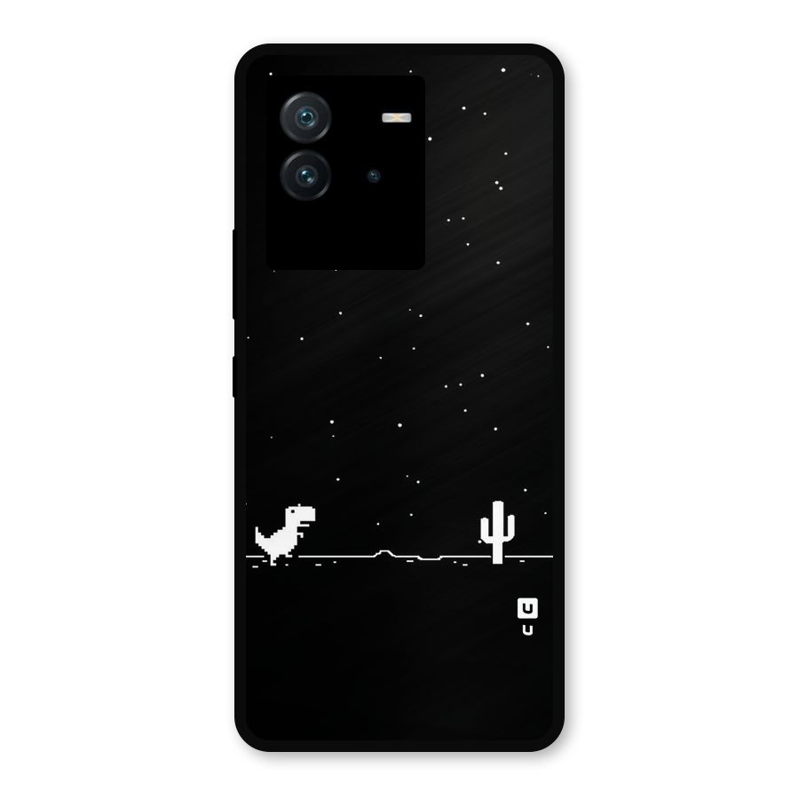 No Connection Night Metal Back Case for iQOO Neo 6 5G