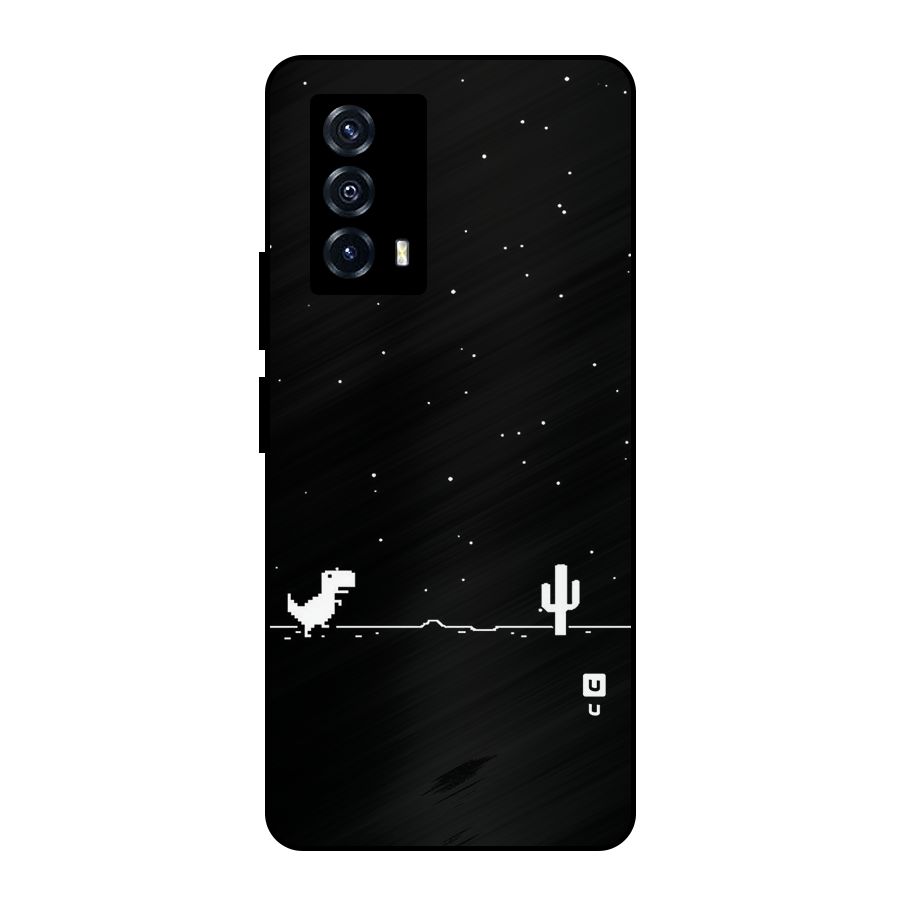 No Connection Night Metal Back Case for iQOO Z5