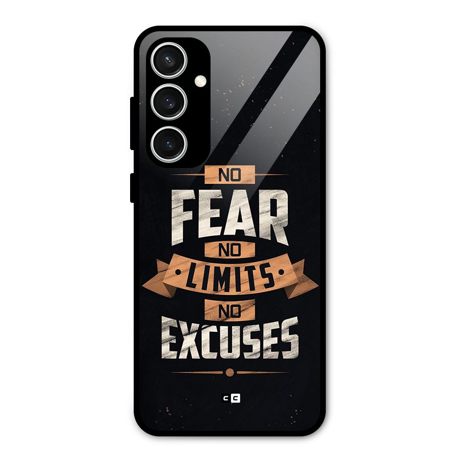 No Excuse Glass Back Case for Galaxy S23 FE