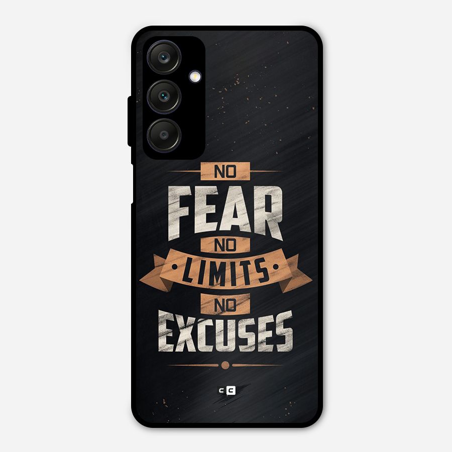 No Excuse Metal Back Case for Galaxy A25 5G