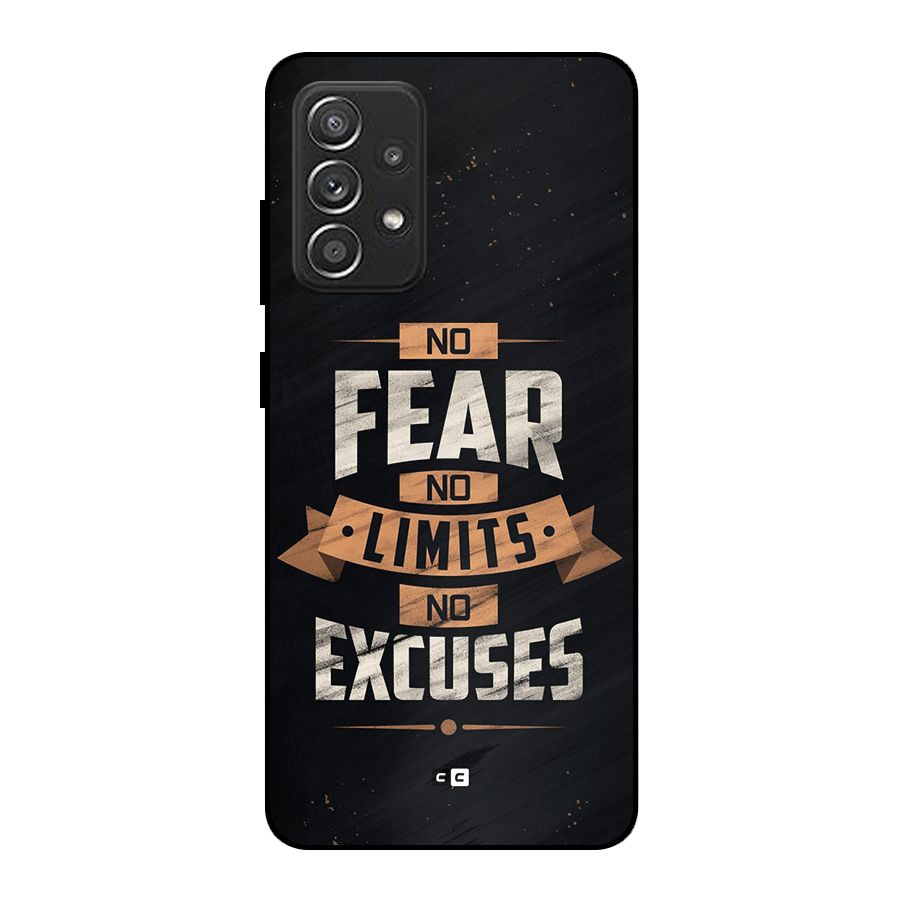 No Excuse Metal Back Case for Galaxy A52s 5G