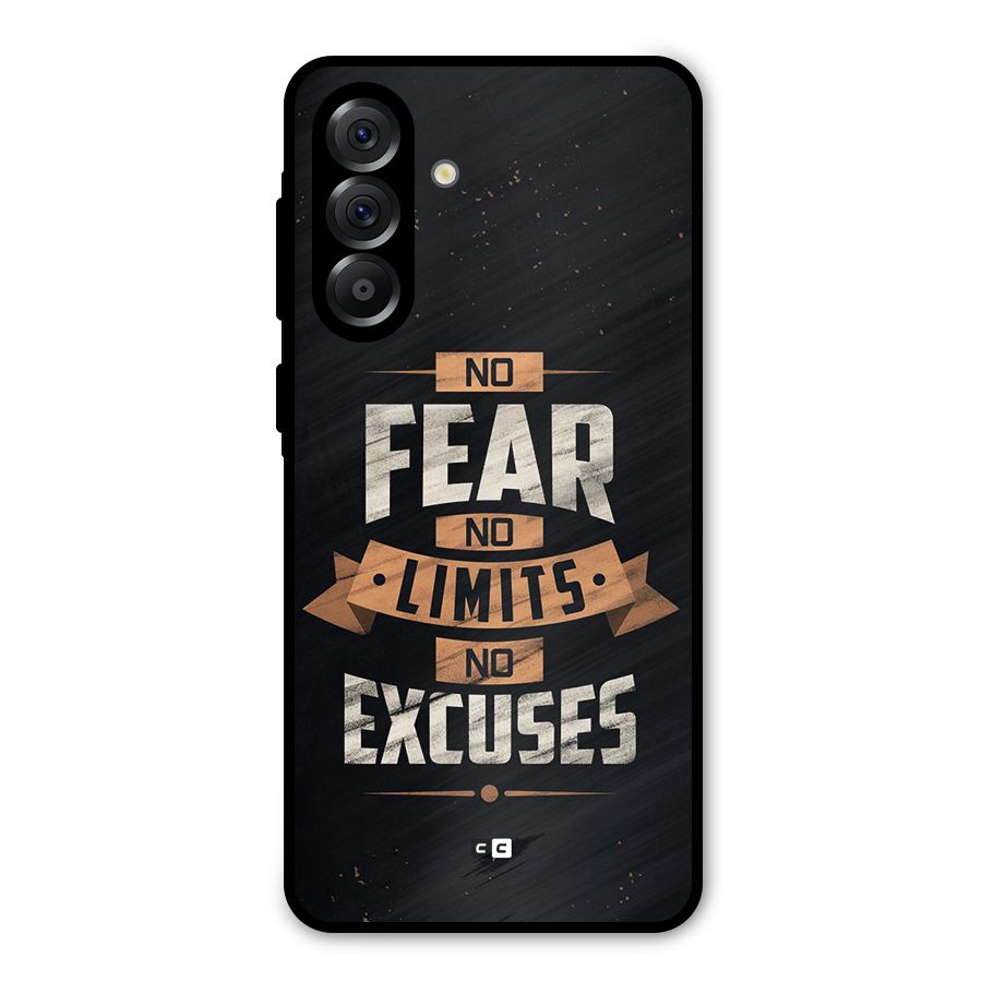 No Excuse Metal Back Case for Galaxy A56