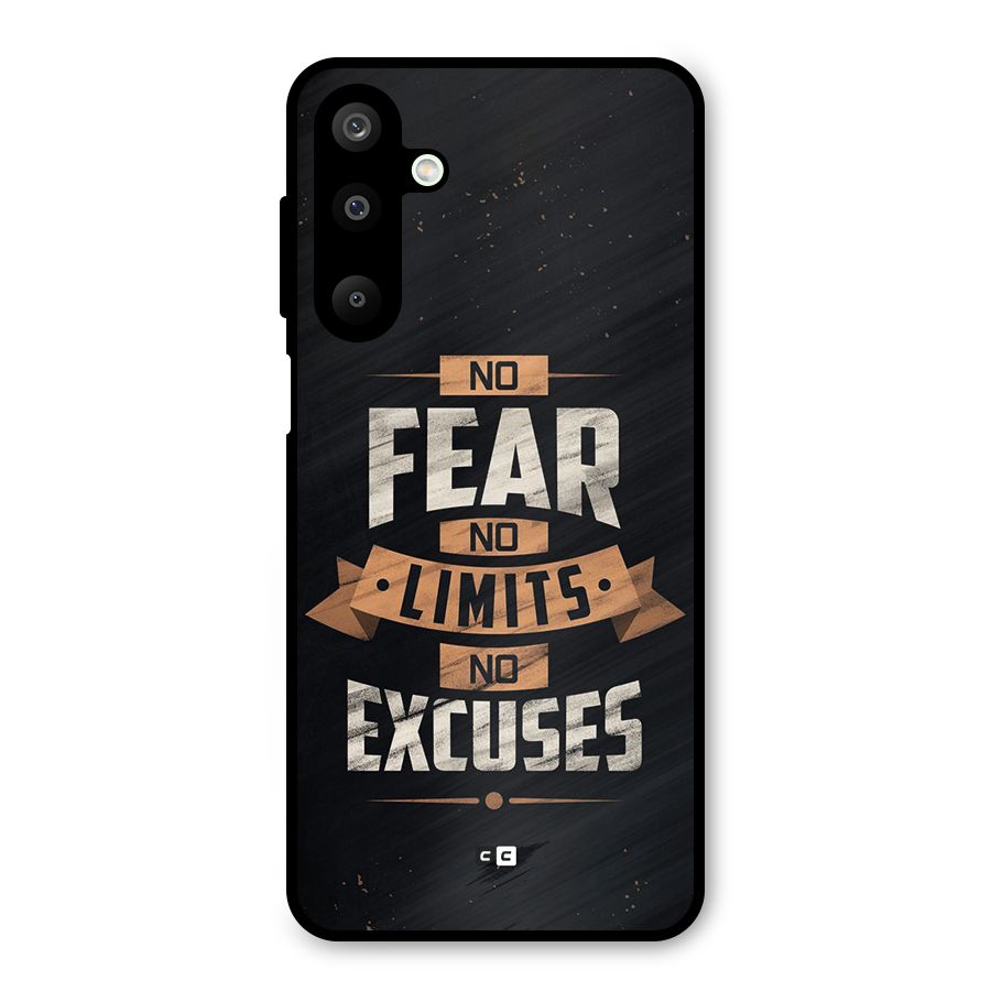 No Excuse Metal Back Case for Galaxy M16