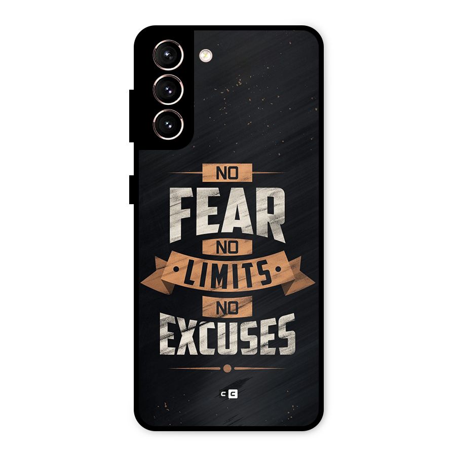 No Excuse Metal Back Case for Galaxy S21 5G