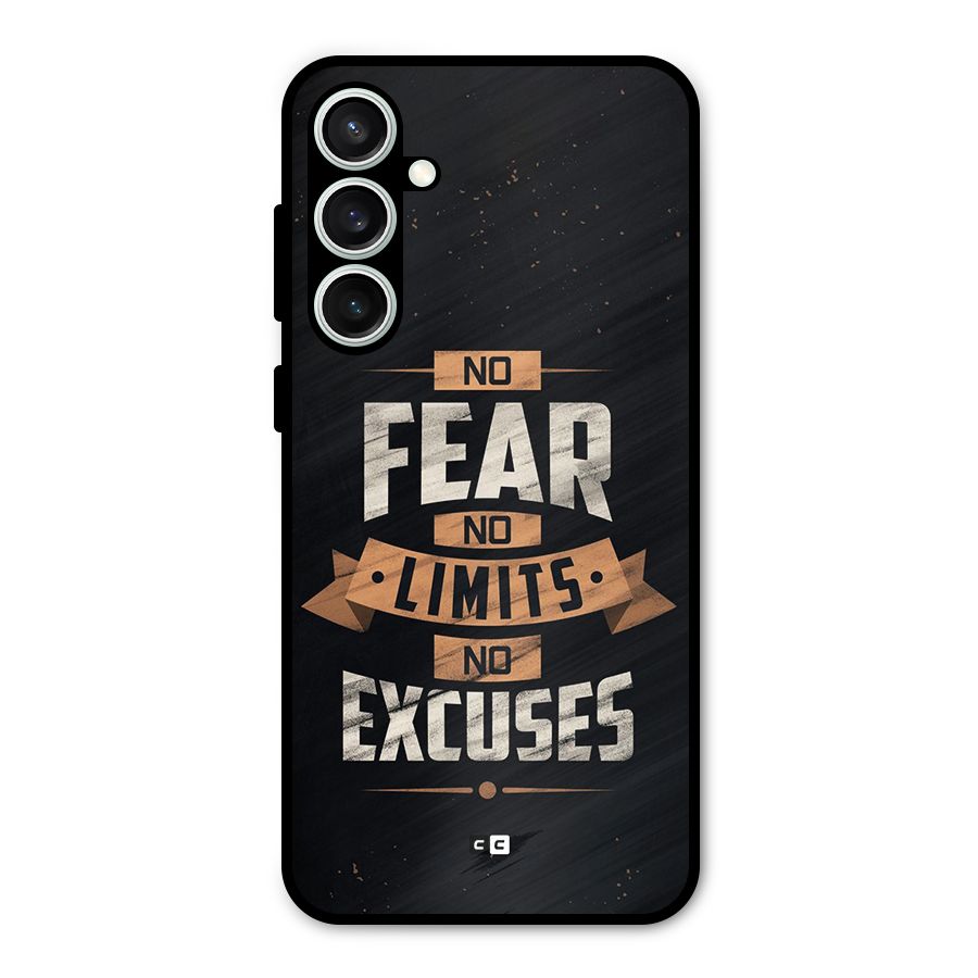 No Excuse Metal Back Case for Galaxy S23 FE