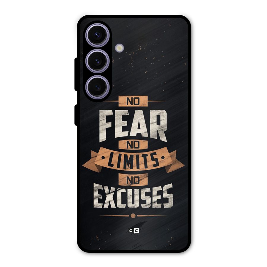 No Excuse Metal Back Case for Galaxy S24