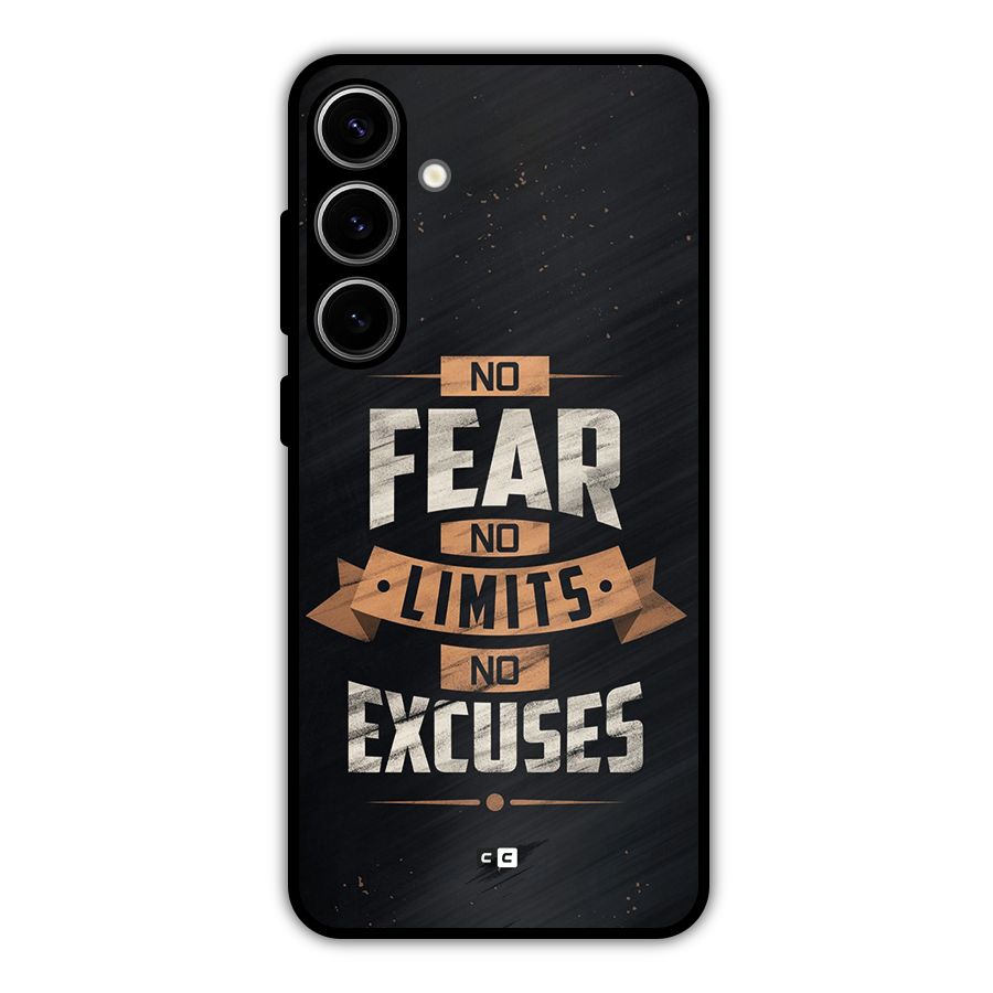 No Excuse Metal Back Case for Galaxy S24 Plus