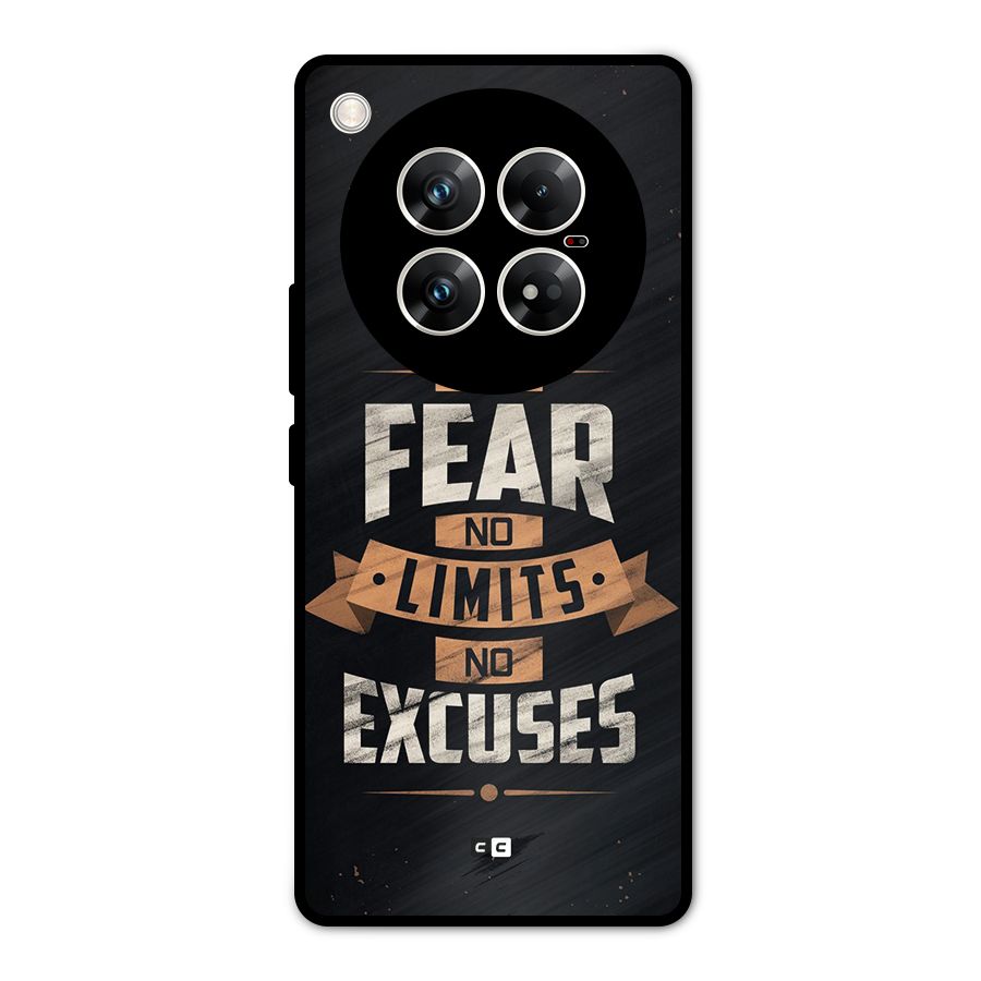 No Excuse Metal Back Case for Infinix Zero 40 5G