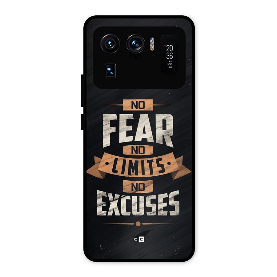 No Excuse Metal Back Case for Mi 11 Ultra