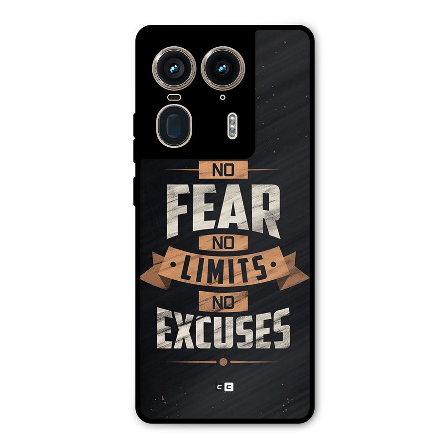 No Excuse Metal Back Case for Motorola Edge 50 Ultra