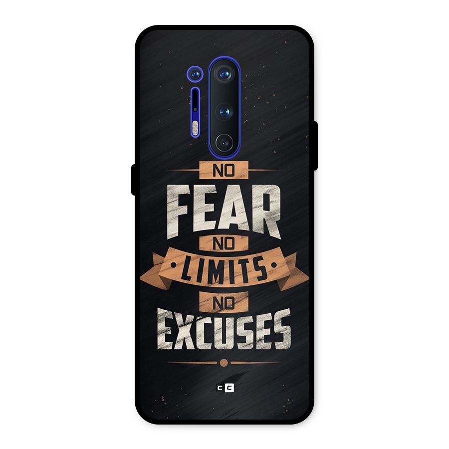 No Excuse Metal Back Case for OnePlus 8 Pro