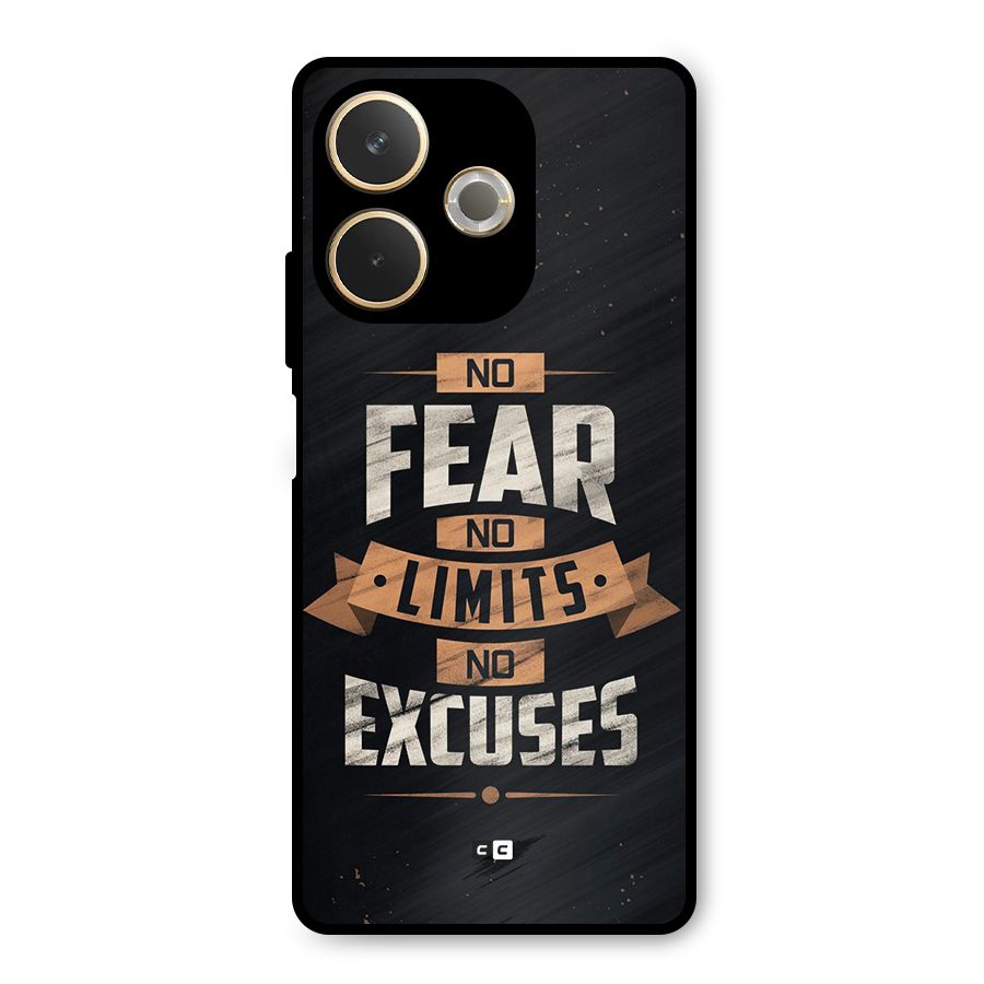 No Excuse Metal Back Case for Oppo A5 Pro