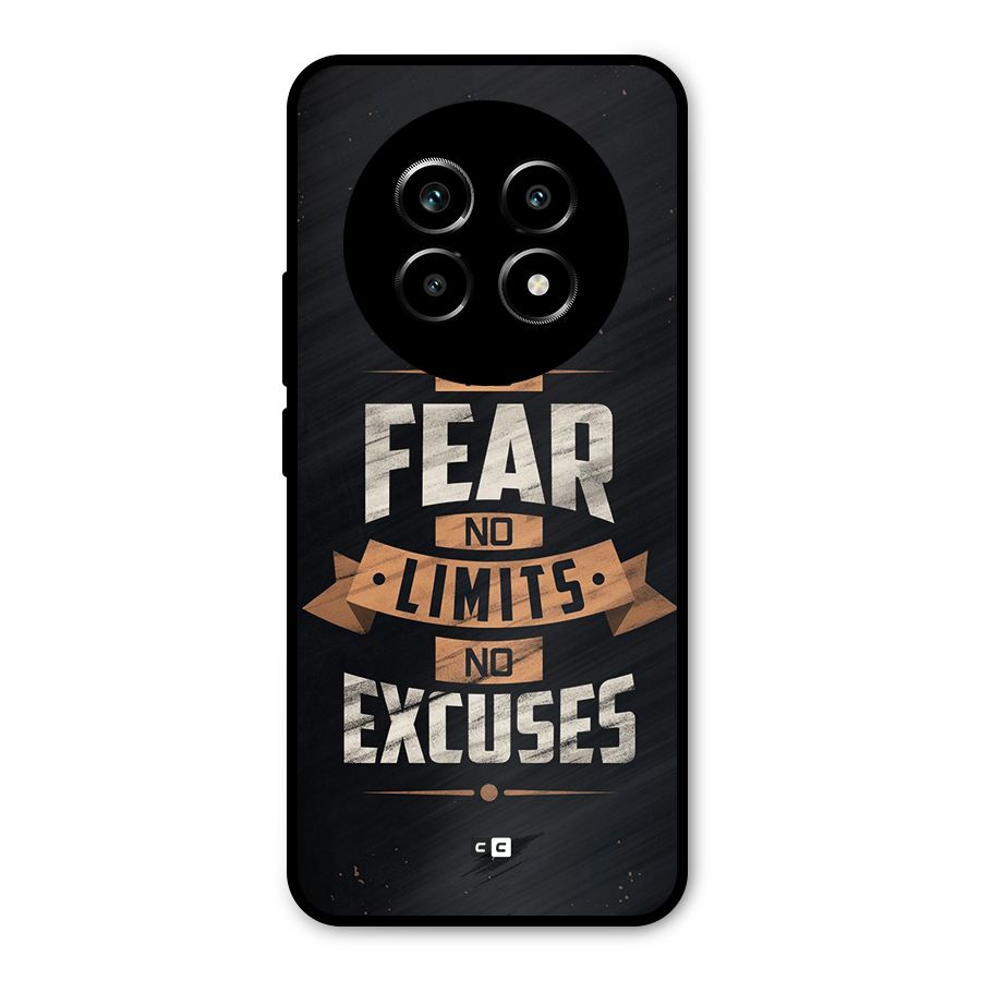 No Excuse Metal Back Case for Realme 13 Pro