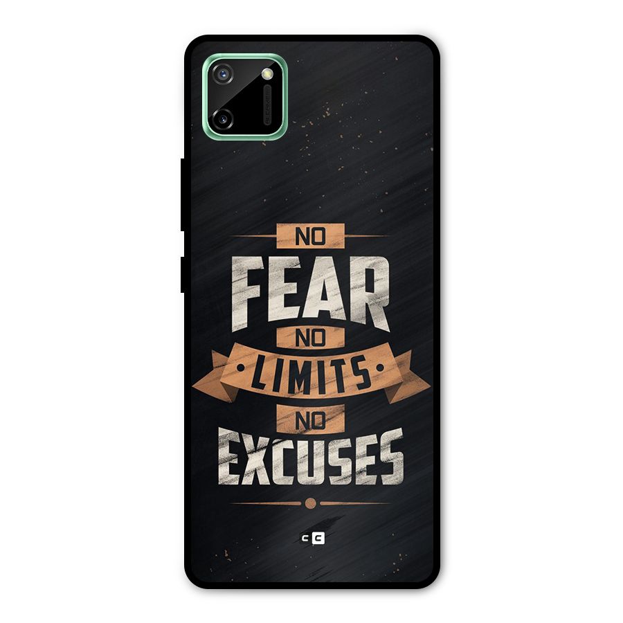 No Excuse Metal Back Case for Realme C11