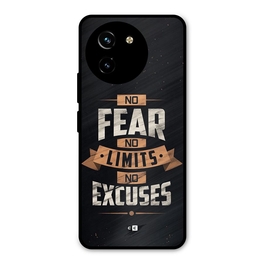 No Excuse Metal Back Case for Vivo T3x