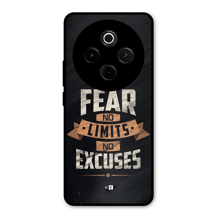 No Excuse Metal Back Case for Vivo T4