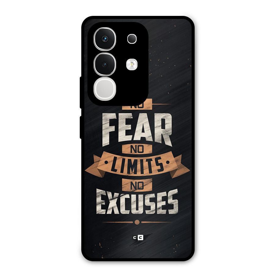 No Excuse Metal Back Case for Vivo T4x