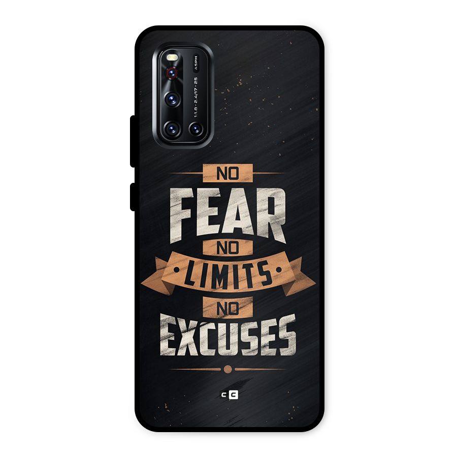 No Excuse Metal Back Case for Vivo V19