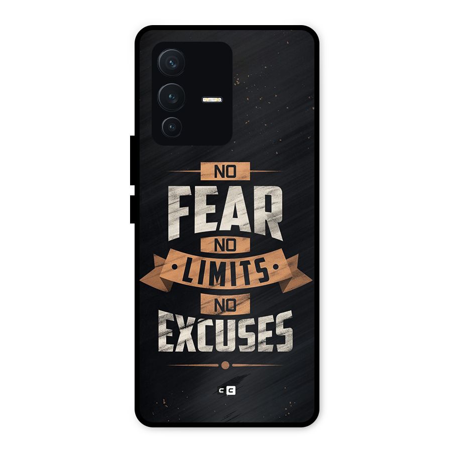 No Excuse Metal Back Case for Vivo V23 5G