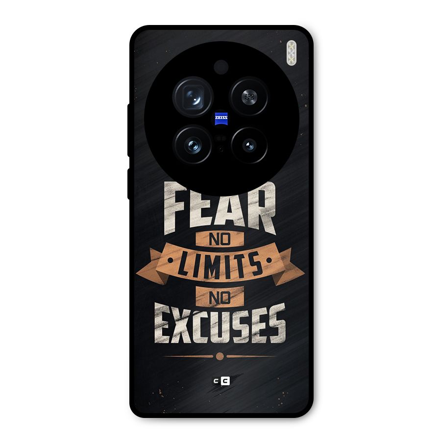 No Excuse Metal Back Case for Vivo X200 Pro