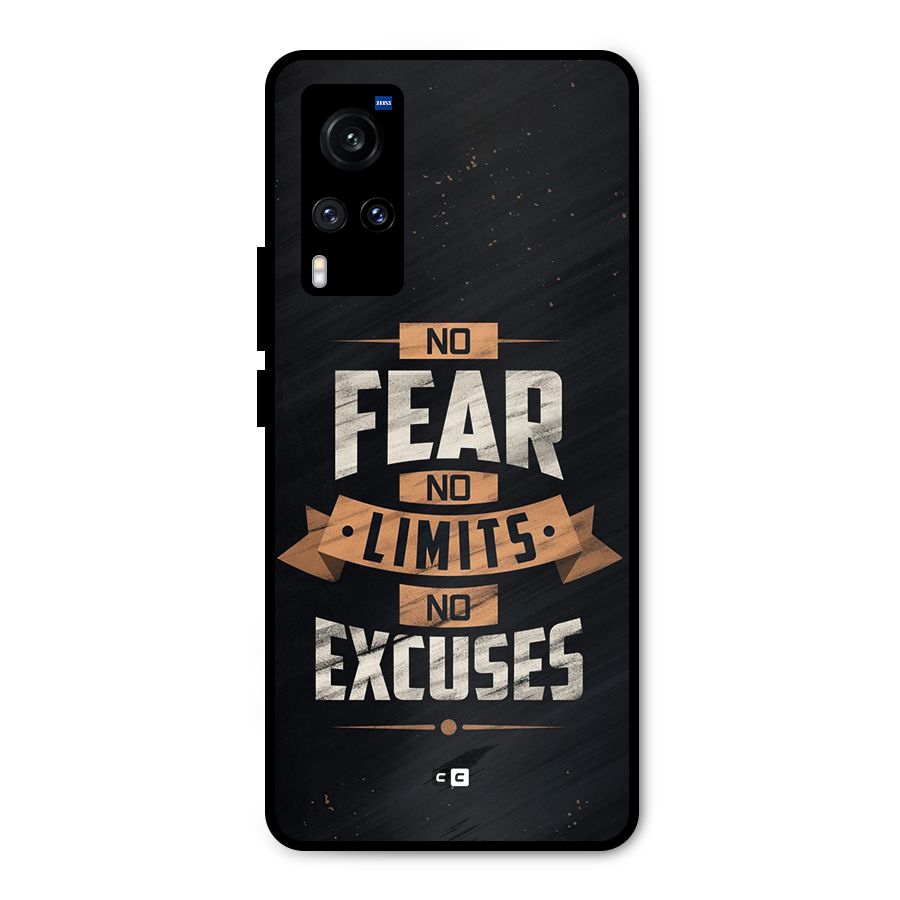 No Excuse Metal Back Case for Vivo X60