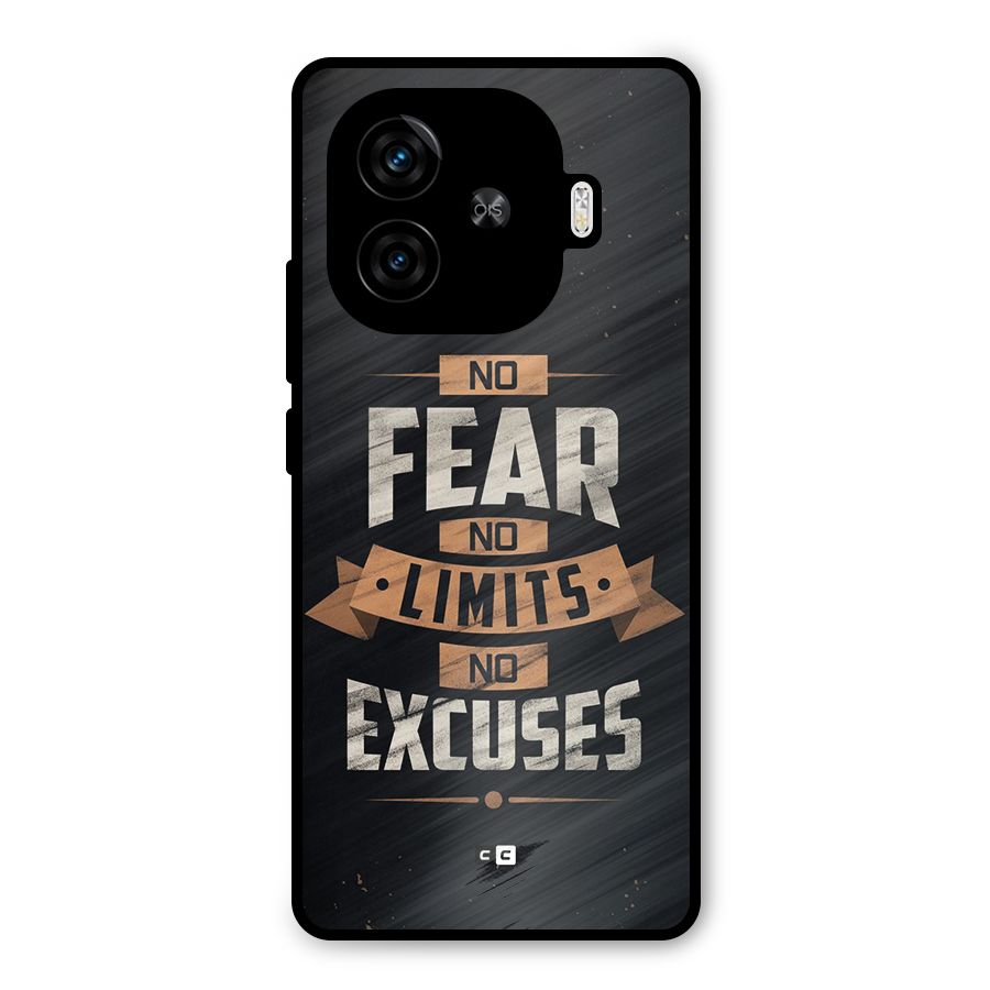 No Excuse Metal Back Case for iQOO Neo 10R