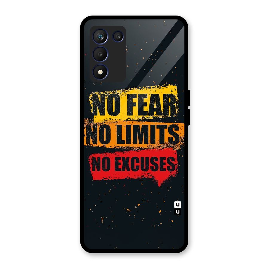 No Fear No Limits Glass Back Case for Realme 9 5G Speed