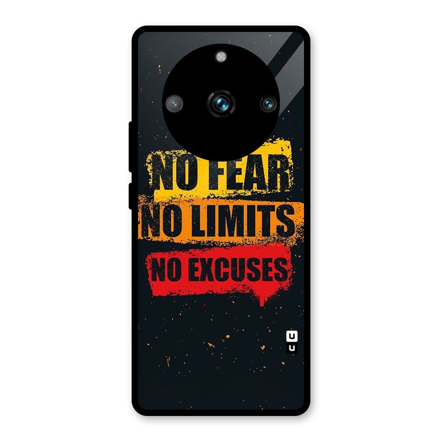 No Fear No Limits Glass Back Case for Realme Narzo 60 Pro