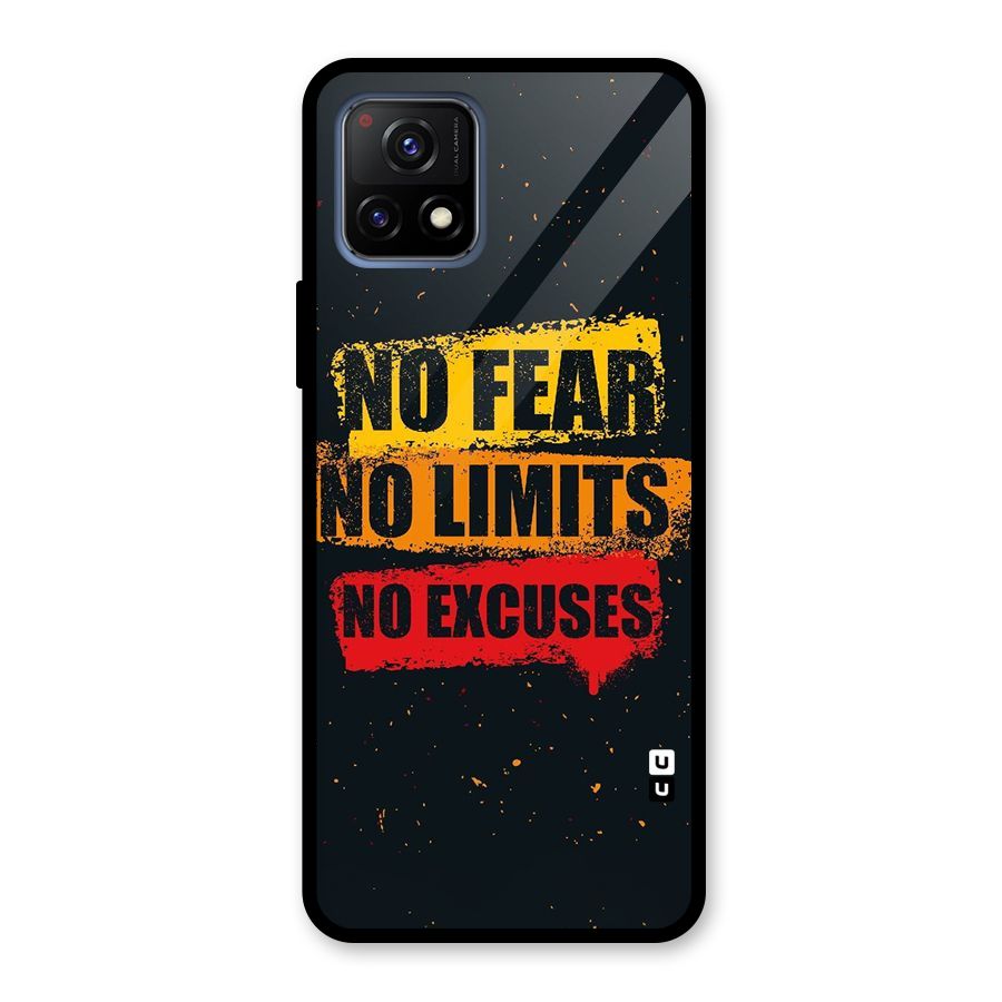 No Fear No Limits Glass Back Case for Vivo Y72 5G