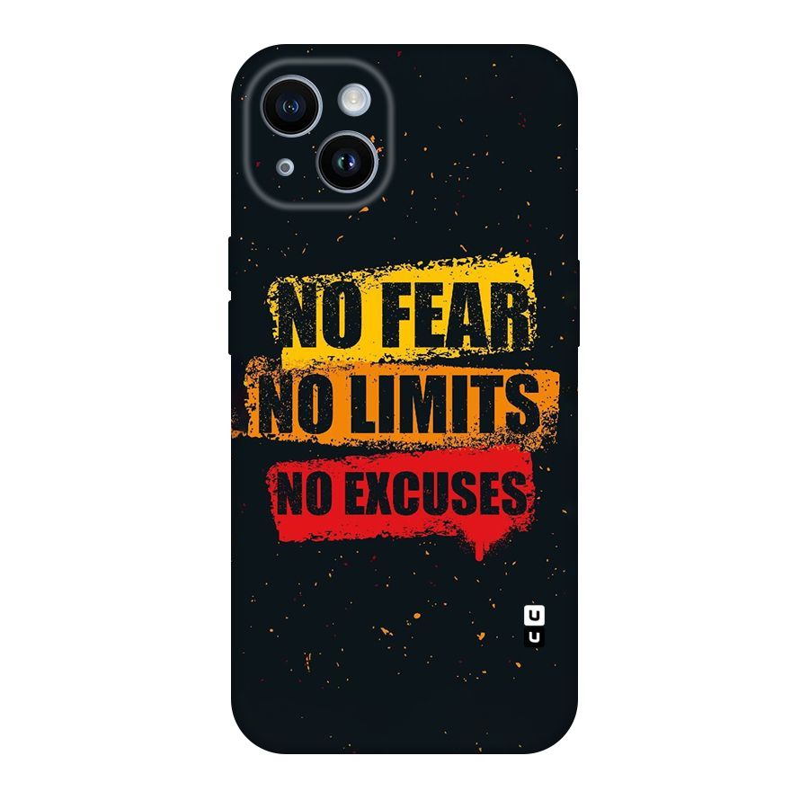 No Fear No Limits Original Polycarbonate Back Case for iPhone 14