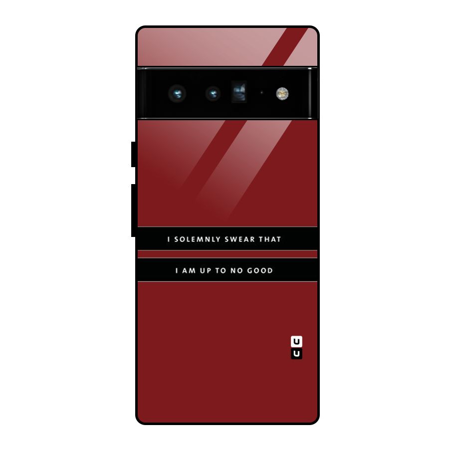 No Good Swear Glass Back Case for Google Pixel 6 Pro
