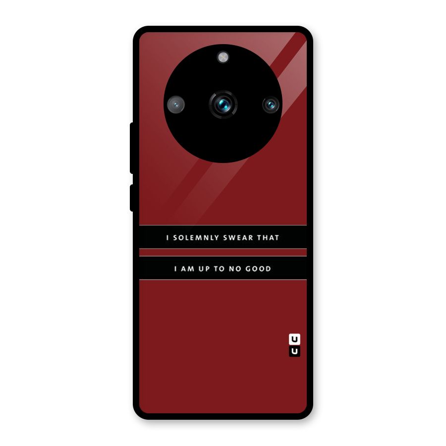 No Good Swear Glass Back Case for Realme 11 Pro