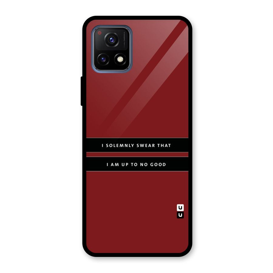 No Good Swear Glass Back Case for Vivo Y72 5G