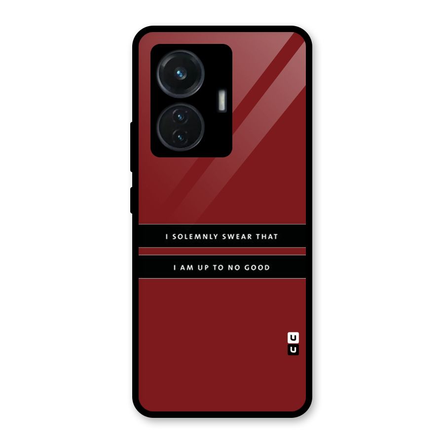 No Good Swear Glass Back Case for iQOO Z6 44W
