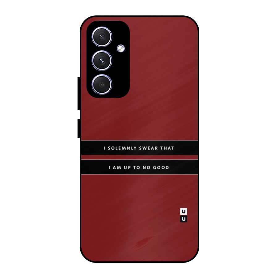 No Good Swear Metal Back Case for Galaxy A54