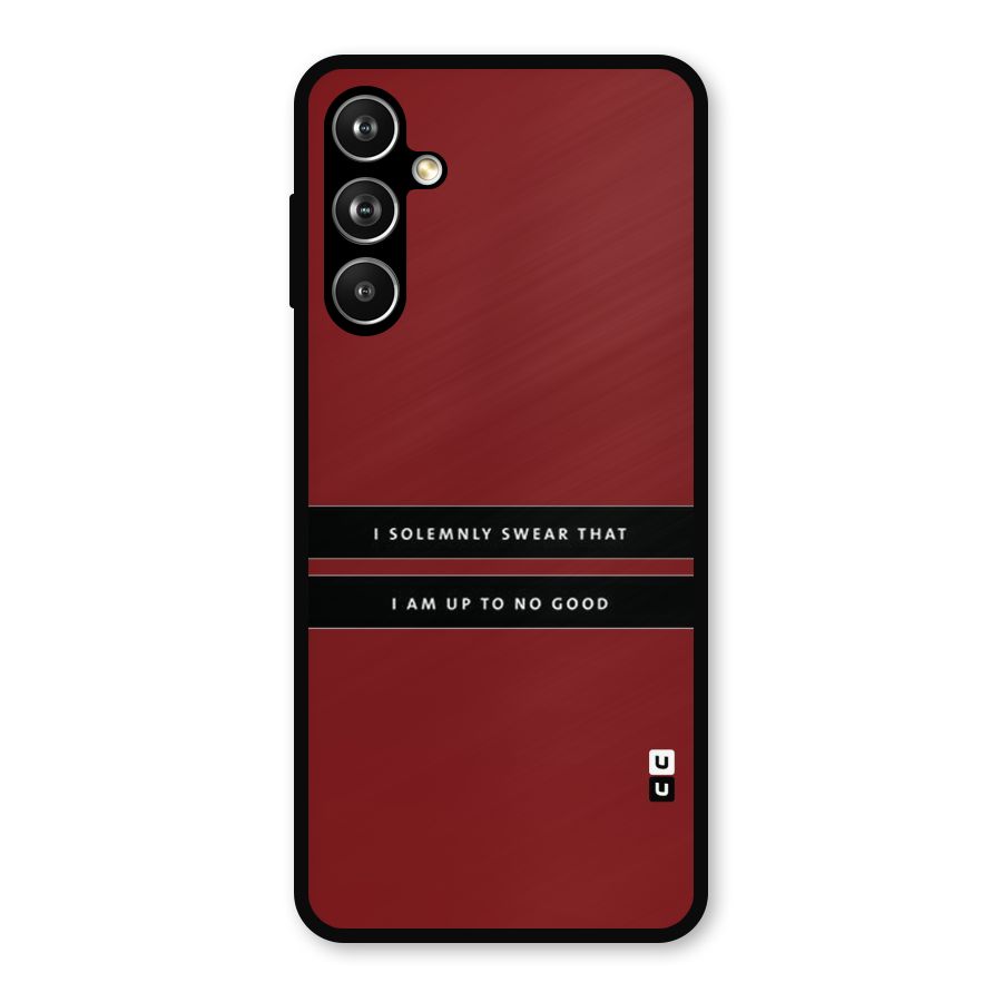 No Good Swear Metal Back Case for Galaxy F54
